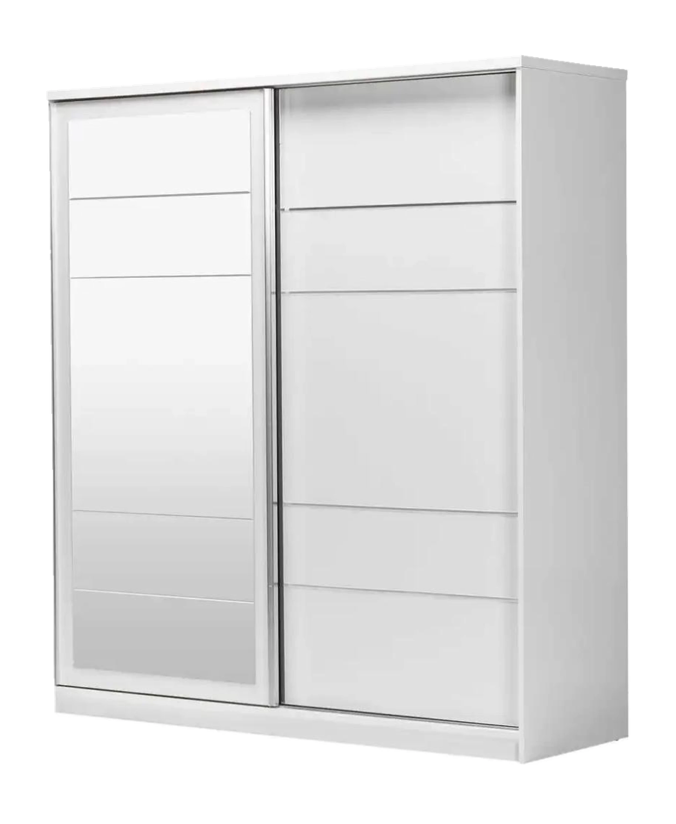 Armoire Coulissante  PALMA Blanc 160