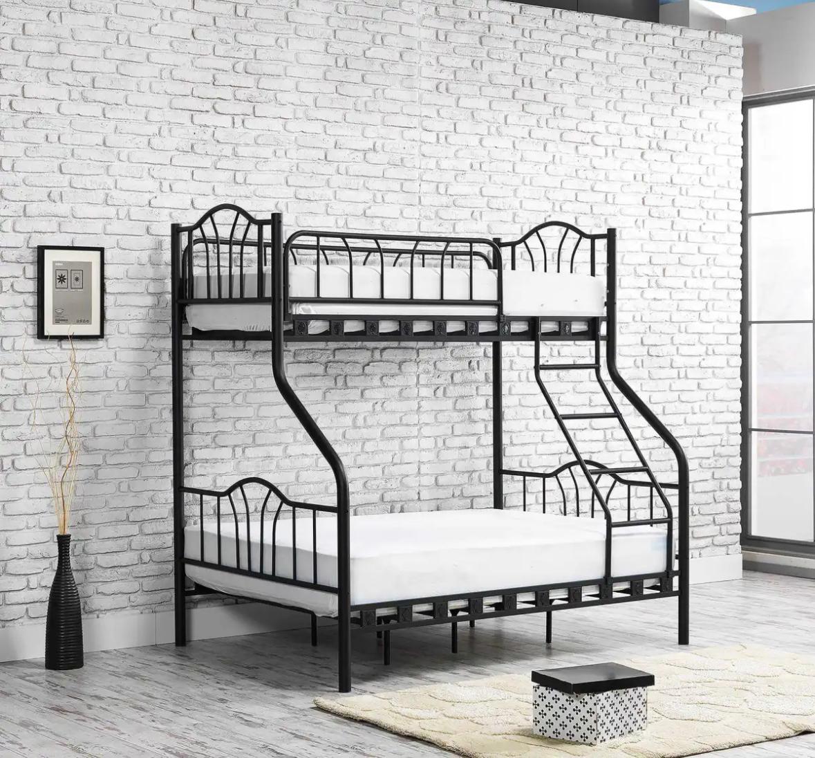 Lit Superpose IMAJ 2+1 Noir