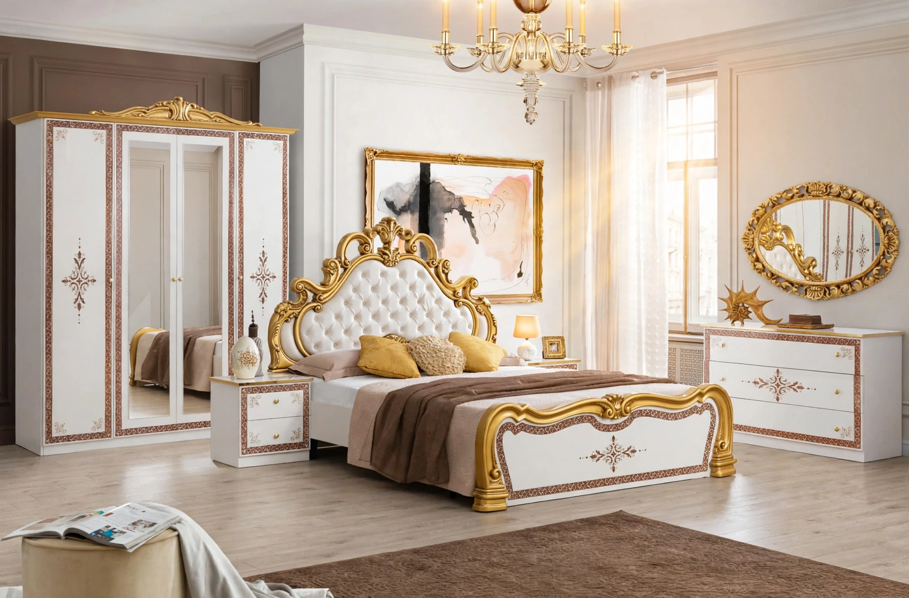 Chambre a Cooucher GRANCE KELLY Beige