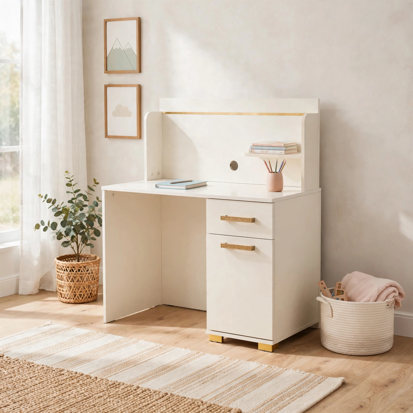 Bureau GIRONA Beige