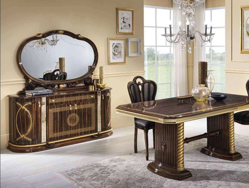 Buffet NEW VENUS Noir Dore 4 Portes