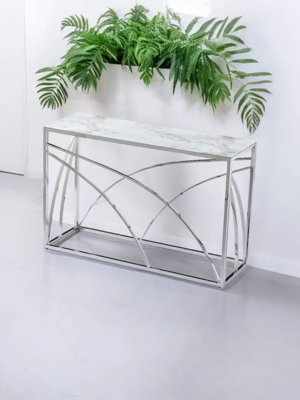 CONSOLE GÉO MARBRE