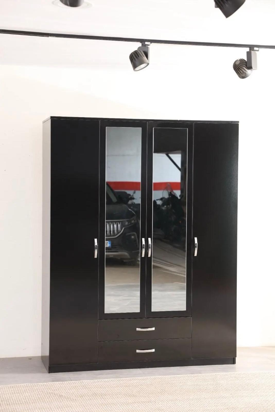 Armoire Coulissante STEEFAN  ALPHA 4 Portes