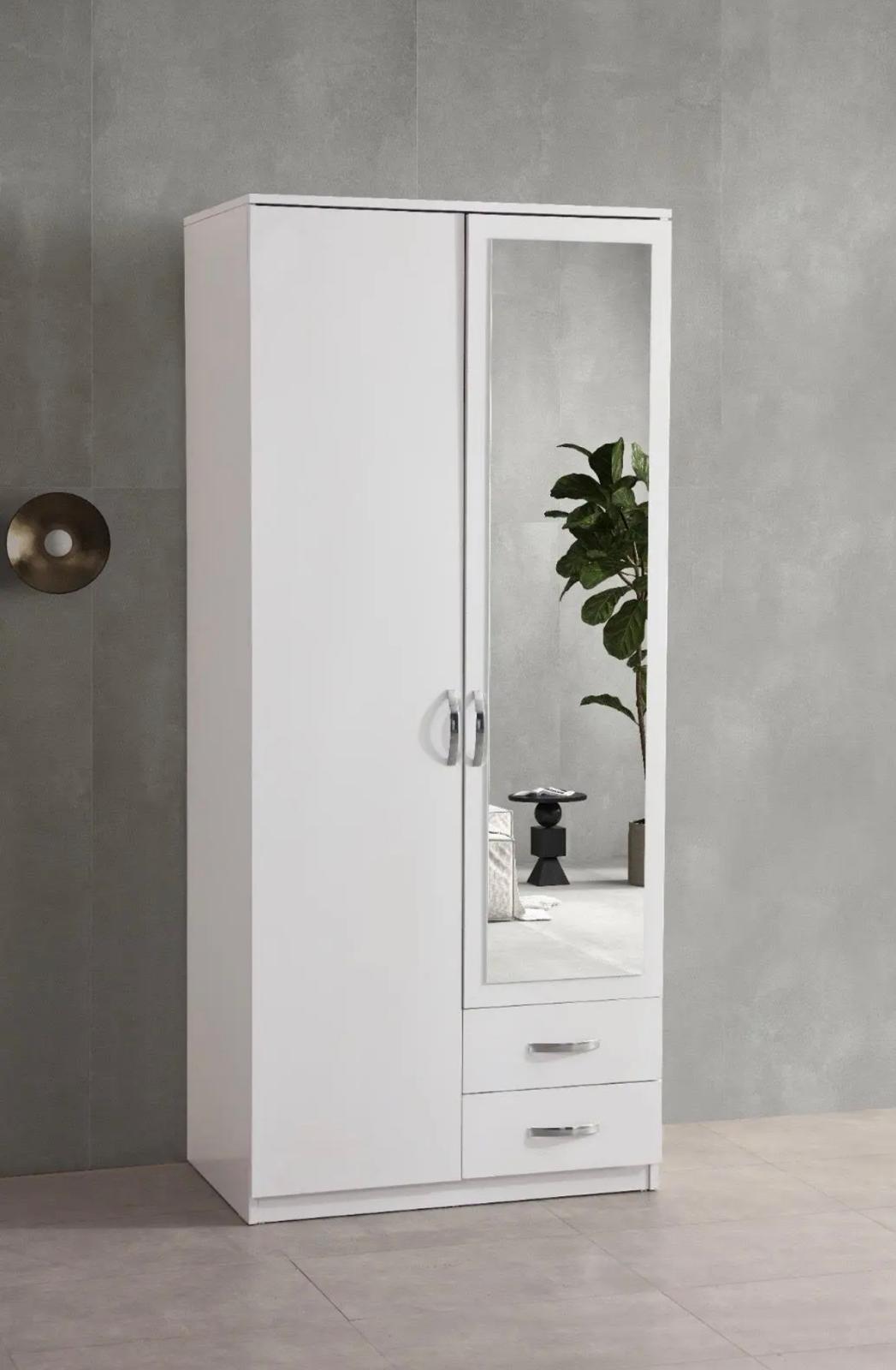Armoire Coulissante STEEFAN  ALPHA 2 Portes