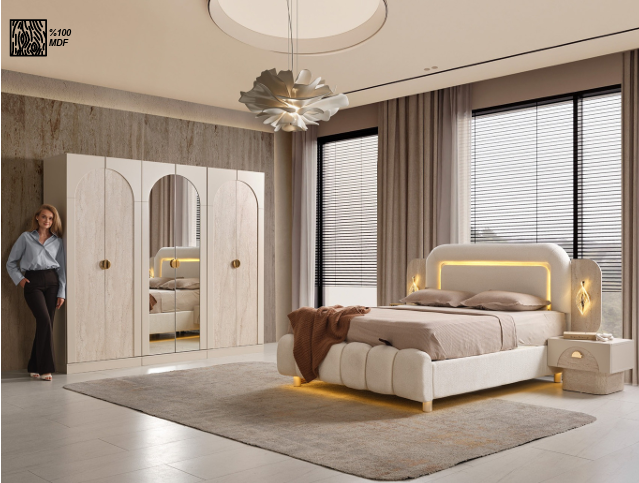 Chambre a Coucher TOSCANA Beige