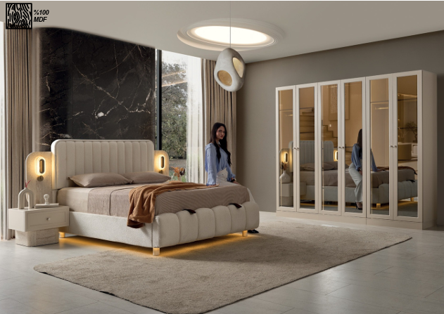 Chambre a Coucher VIYANA Beige