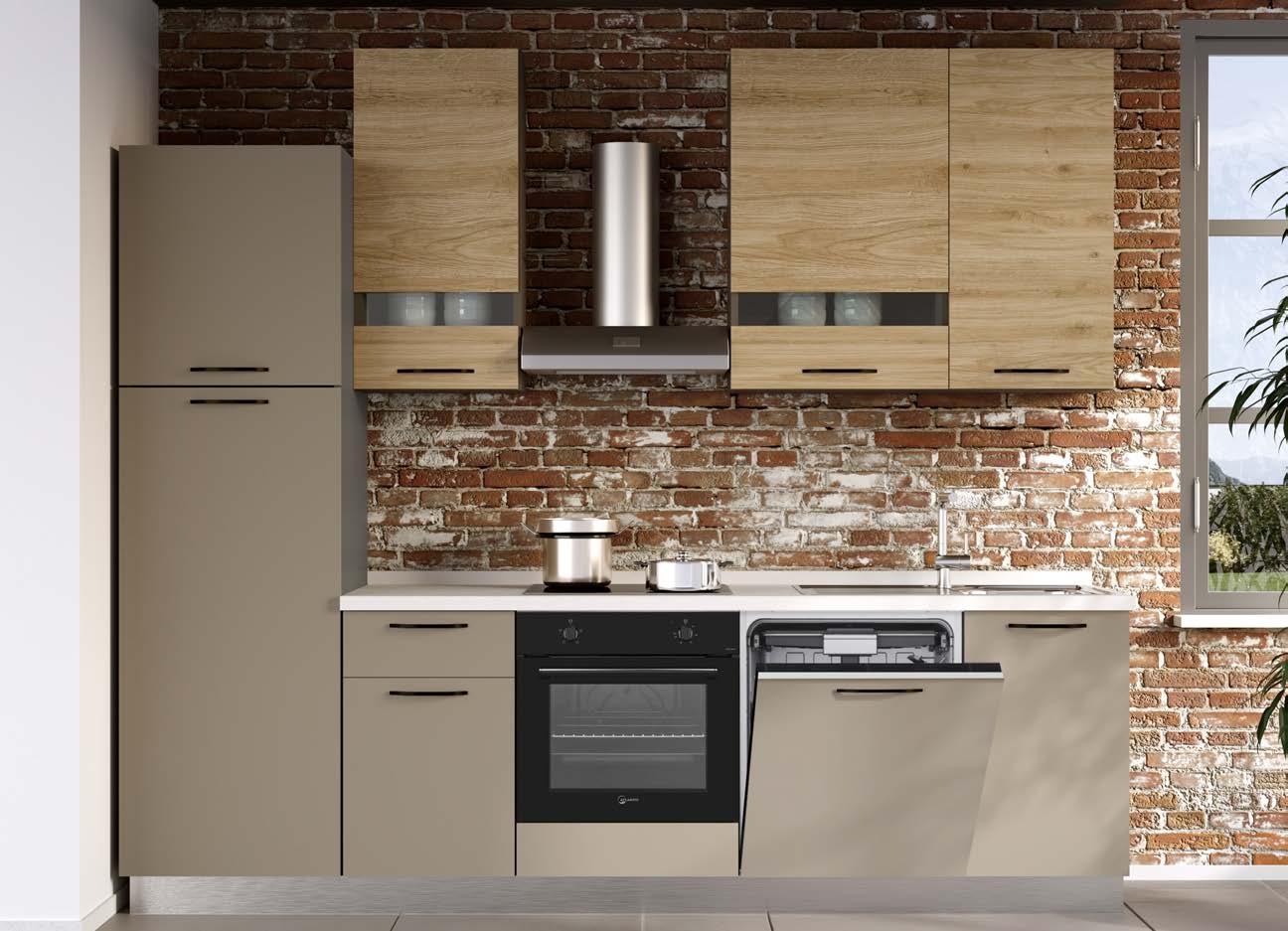 Cuisine LORY 270 C/LVS – Basalt & Kadiz  (Sans Appareil)