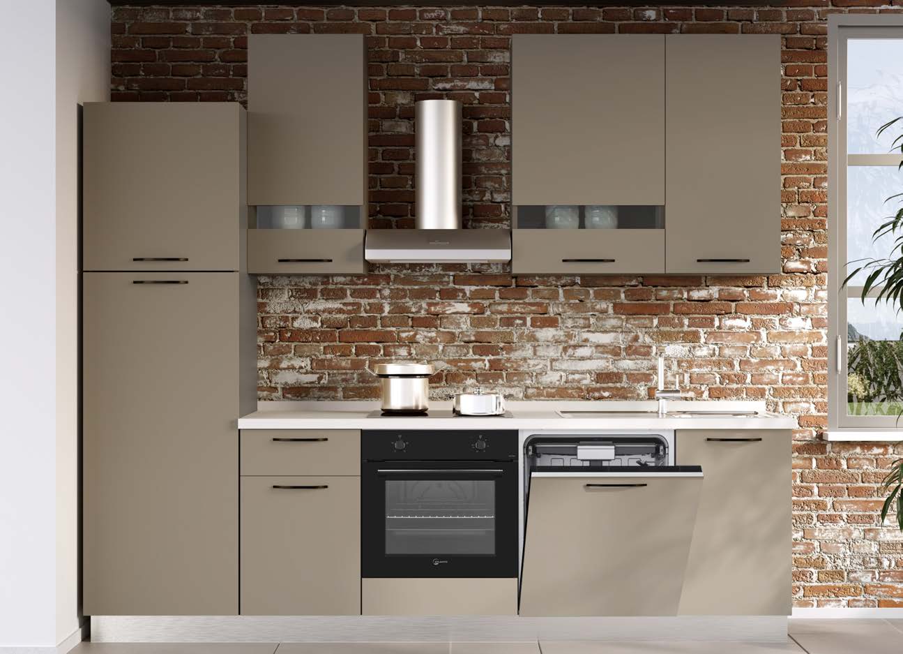 Cuisine LORY 270 C/LVS – Basalt  (Sans Appareil)
