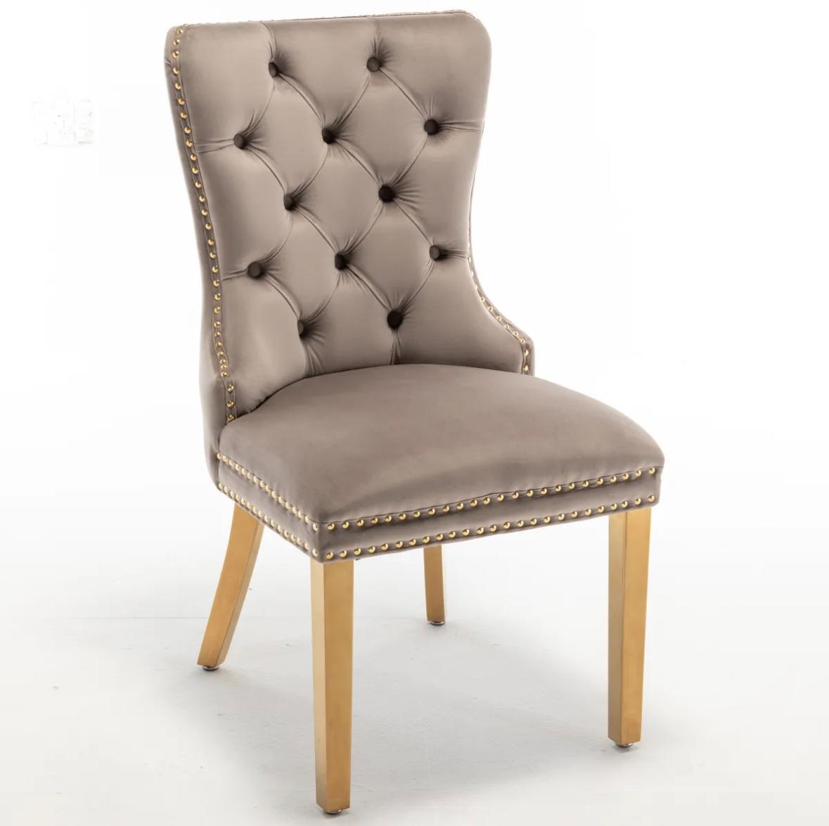 CHAISE POIGNEE RECTANGLE  Velours DC63